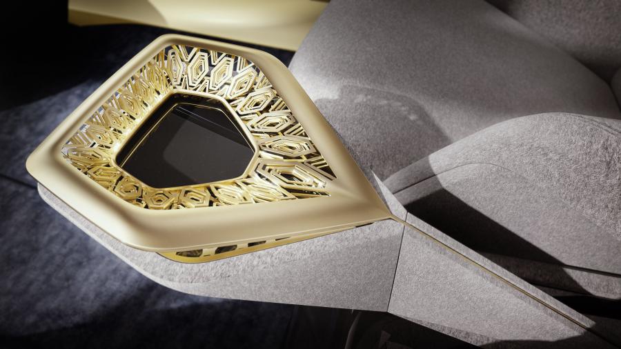 Детали интерьера Aston Martin Lagonda Vision Concept 2018 года  (фото 25 из 28)